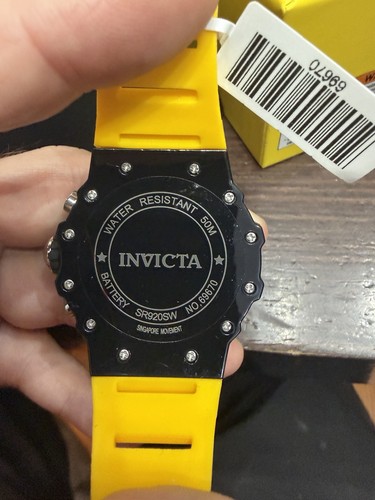Invicta Racing Vaulthan Men's Watch - 44mm, Yellow (69670) - photo 4
