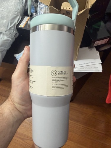 Stanley Quencher H2.0 FlowState 30oz Gray/Blue Tumbler - photo 3