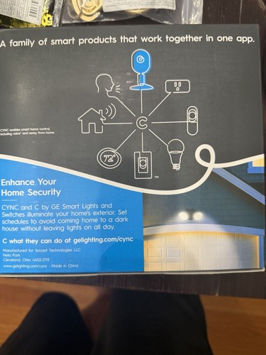 GE Cync Outdoor Wired Smart Camera WI-FI 2K HD - photo 3