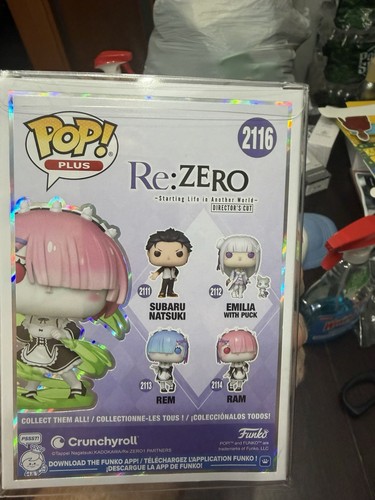Funko Pop! Plus: Re:Zero - Ram (Glow) - Chalice - photo 3