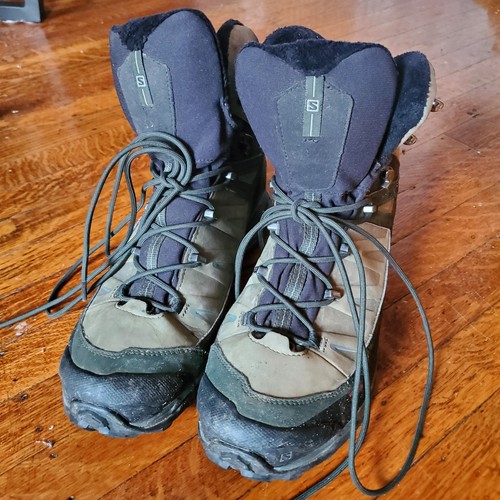 Salomon SD Contagrip Winter Hiking Boots, sz m 9.5 - photo 2