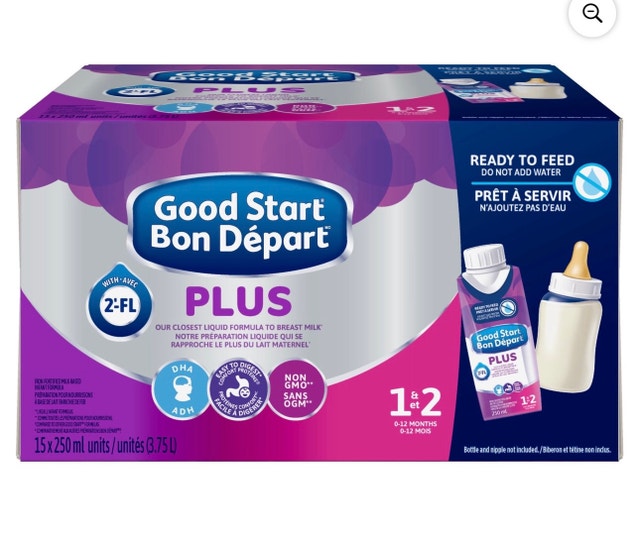 Open box - 12 units Good Start Plus Ready to Feed Infant