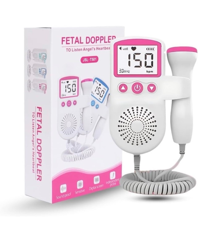 (NEW) Baby Fetal Doppler + gel