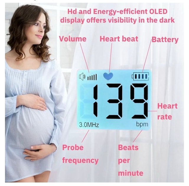 (NEW) Baby Fetal Doppler + gel - photo 2