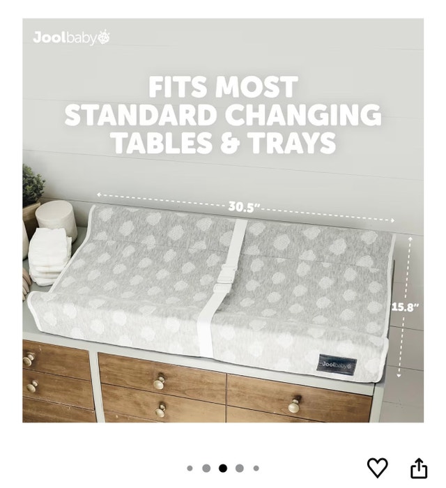 (NEW) Jool Baby Soft Changing Pad - photo 2