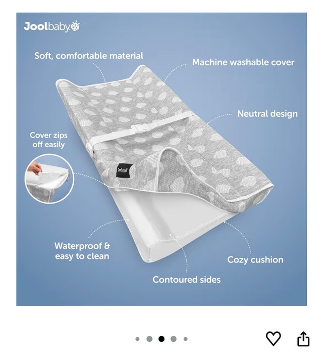(NEW) Jool Baby Soft Changing Pad - photo 3