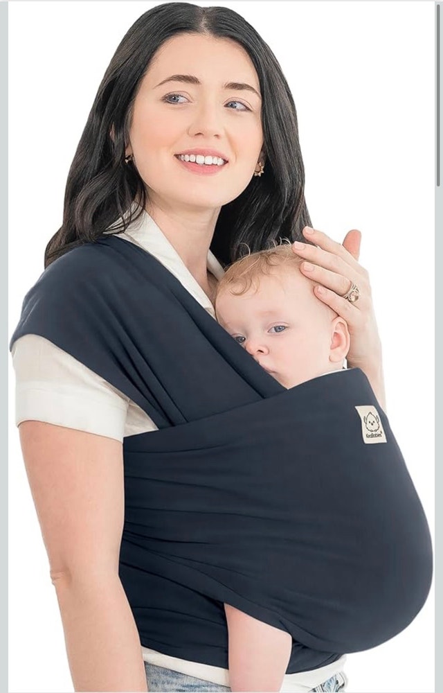 KeaBabies Baby Wrap Carrier - Midnight