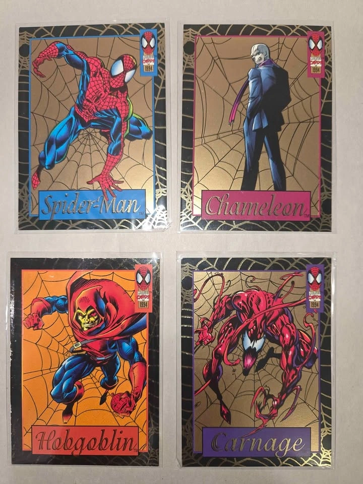 1994 Fleer Spider-Man First Edition Trading Card Lot - photo 2