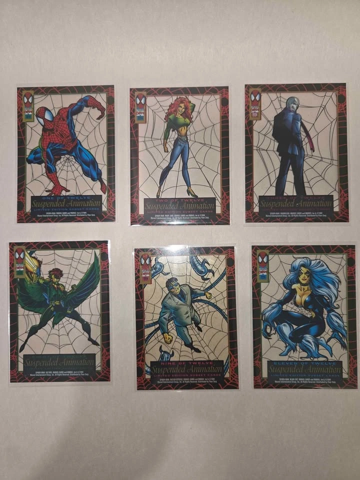 1994 Fleer Spider-Man First Edition Trading Card Lot - photo 4