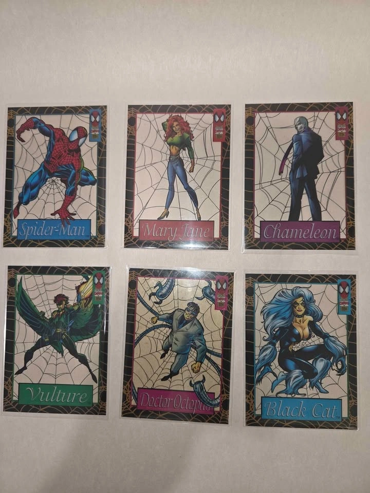1994 Fleer Spider-Man First Edition Trading Card Lot - photo 5