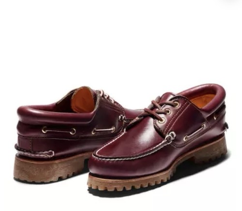 Timberland 3 Eye Lug Classic Brown Men’s US 8.5 Boat Shoes - photo 5