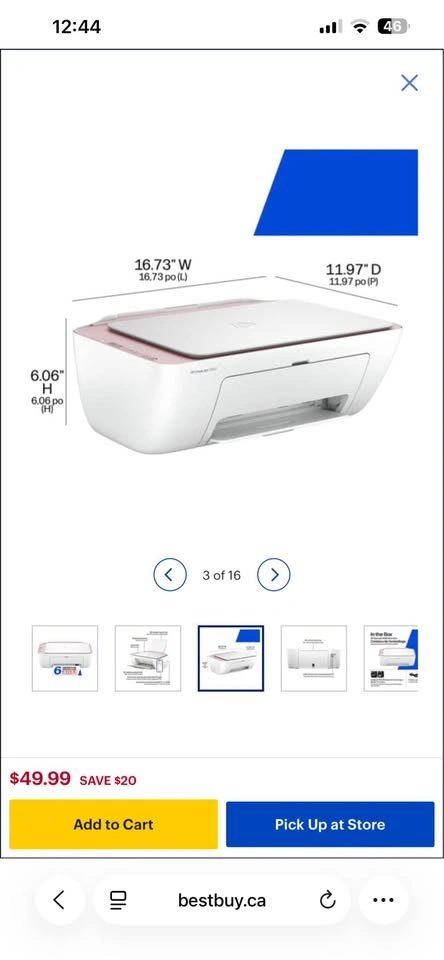Hp pink printer - photo 2