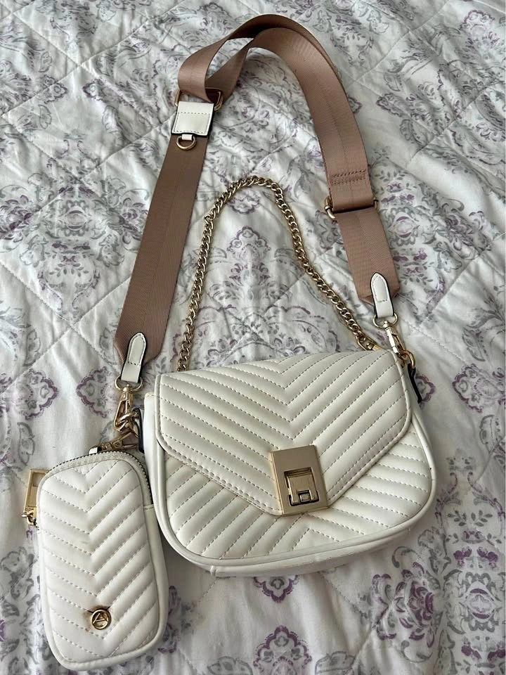 White Aldo bag