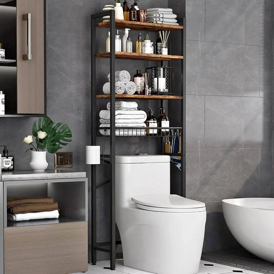Over-the-Toilet Storage Organizer – Space-Saving Bathroom Shelf