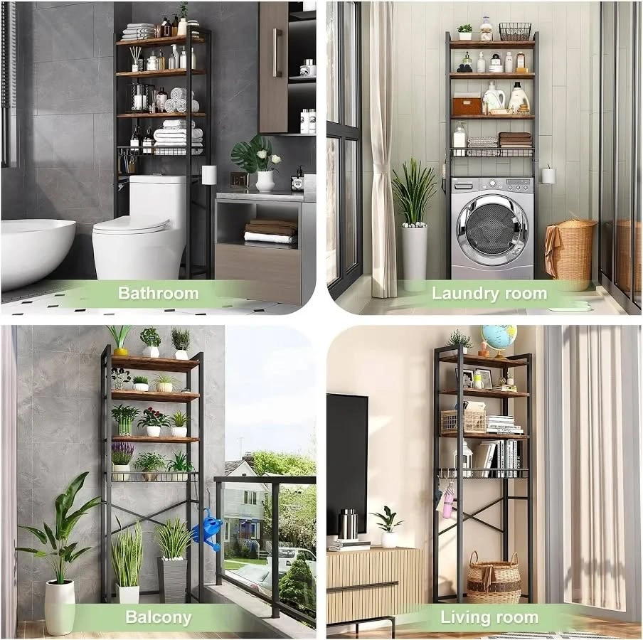 Over-the-Toilet Storage Organizer – Space-Saving Bathroom Shelf - photo 3