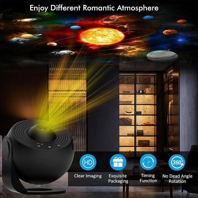 Galaxy Projector – Star & Ambient Room Light - photo 2
