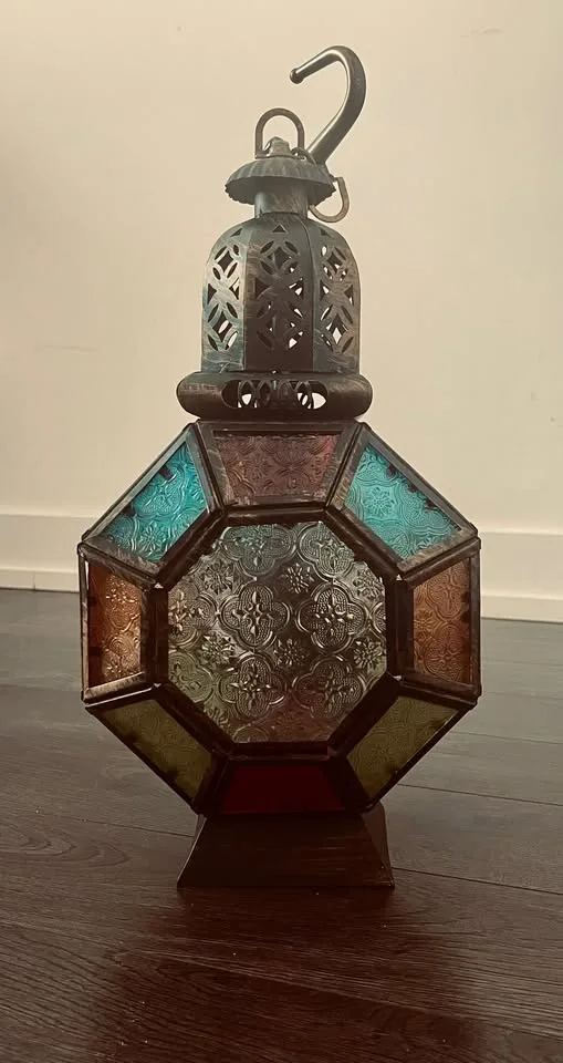 Moroccan-Style Colourful Glass Wall Sconce Lamp (#9) image indicator(4)
