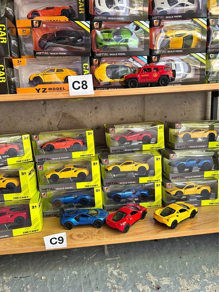 Die-Cast Toy Cars – Pull Back, Openable Doors