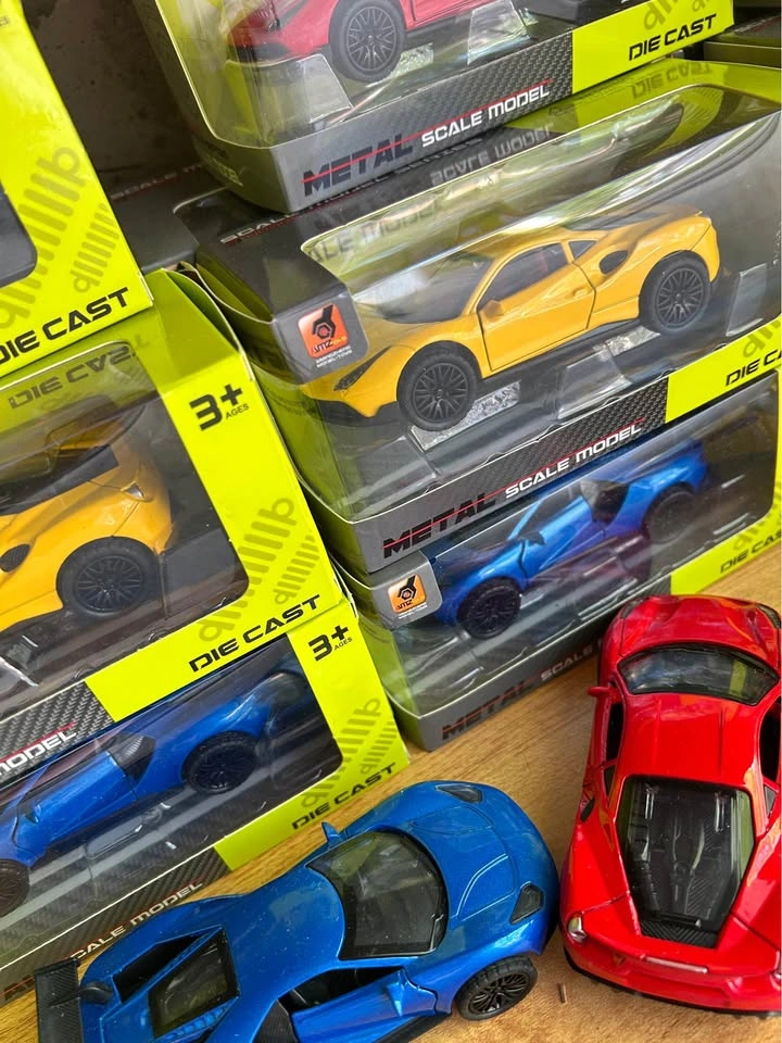 Die-Cast Toy Cars – Pull Back, Openable Doors - photo 2