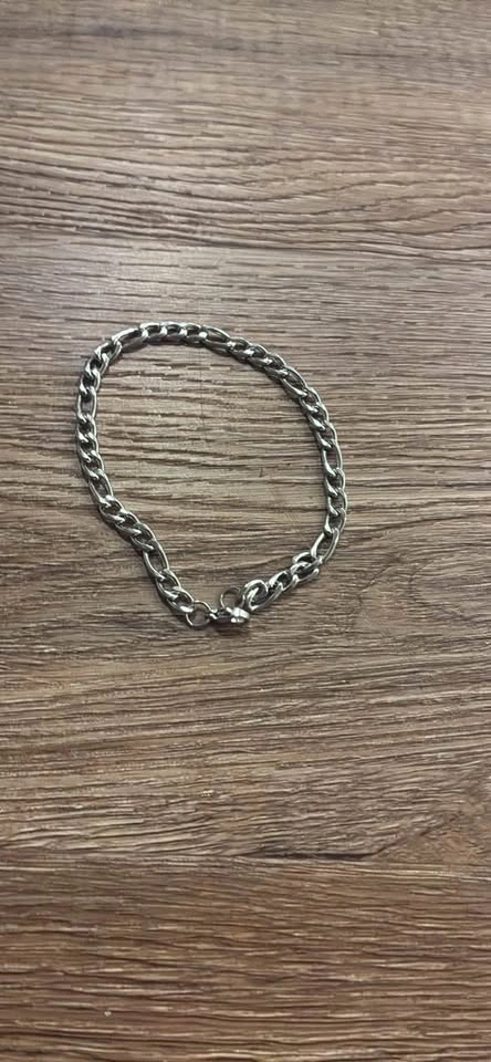 Set of 3 Silver-Toned Chain Bracelets - photo 3