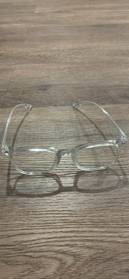Clear Square Frame Glasses - photo 2