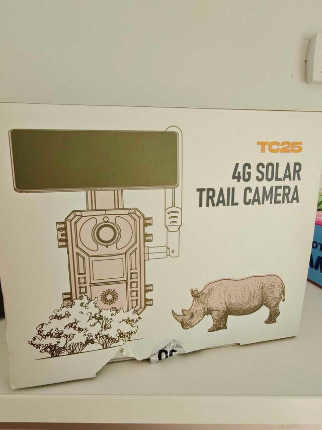 Open Box Campark TC25 4G Solar Trail Camera 2K