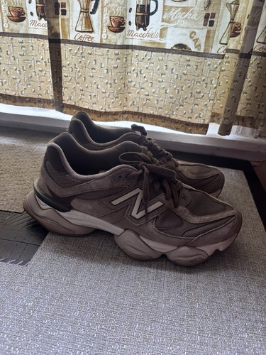 New Balance 9060 Men’s Suede Low Top Sneakers Mushroom Brown - photo 3
