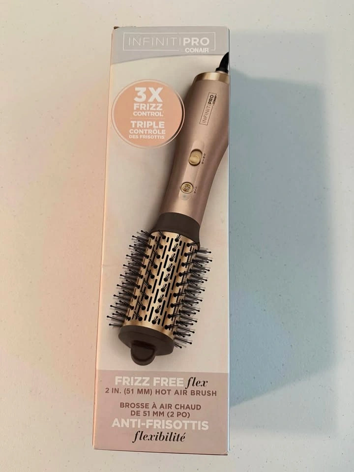 Conair InfinitiPro Frizz Free Flex 2-Inch Hot Air Brush