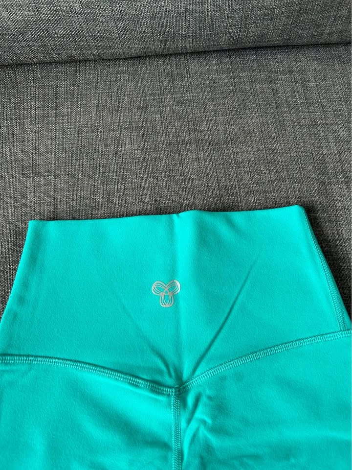 Aritzia TNA - Teal / Turquoise Biker Shorts (XS) - photo 3