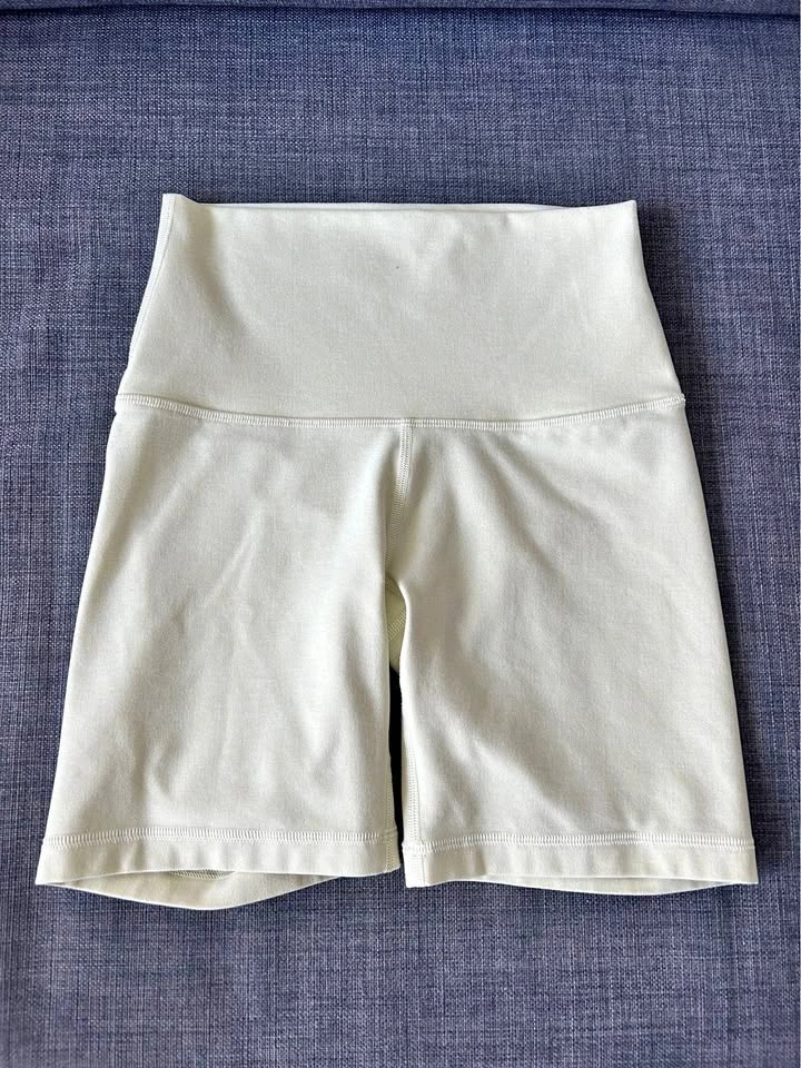 Aritzia TNA - Yellow Biker Shorts (XS)