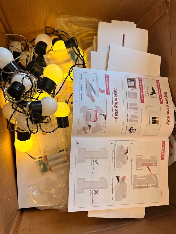 4FT Marquee Number Kit with Lights