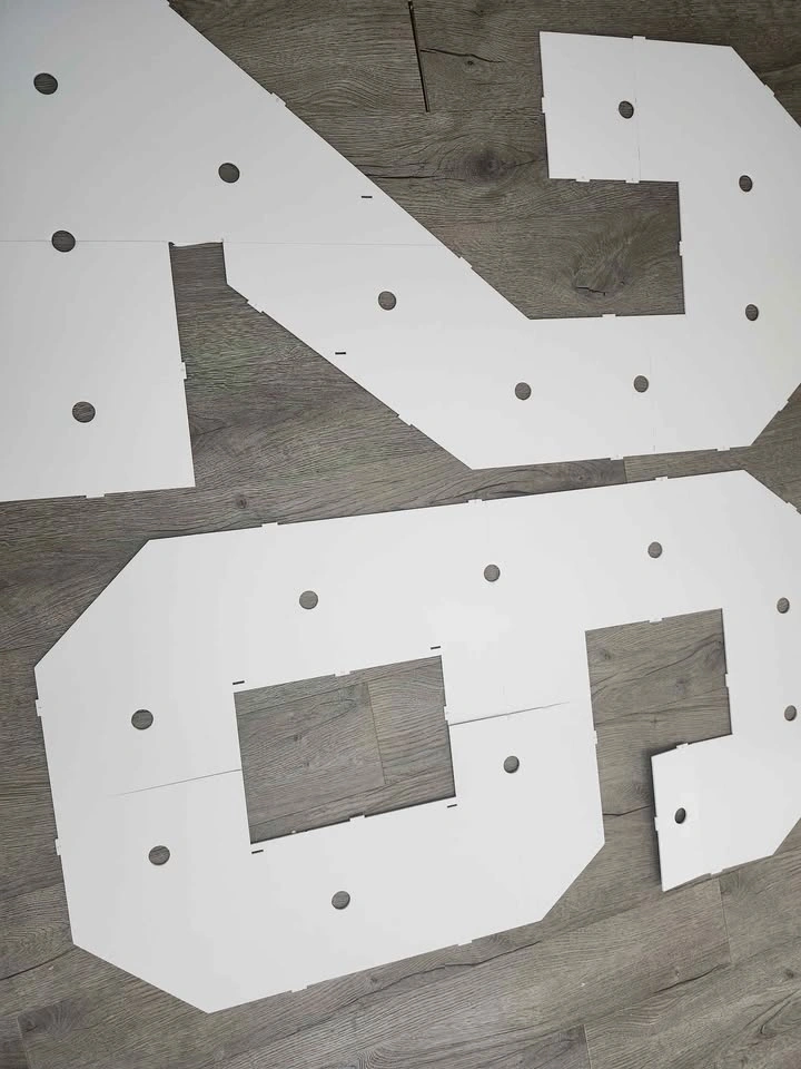 4FT Marquee Number Kit with Lights - photo 3