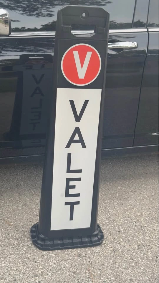 Valet Parking Panel Sign – Brand New / Never Used - photo 2