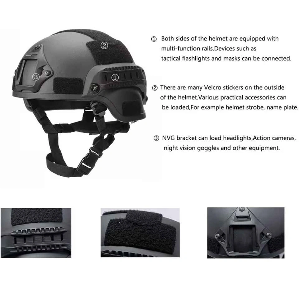 Tactical Helmet for Outdoor Sports, 54-62 cm - photo 4