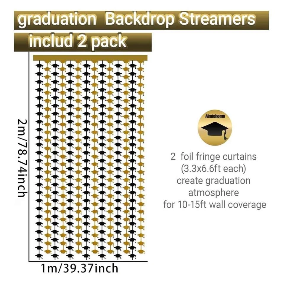 Graduation Decor & Party Items NEW - photo 4