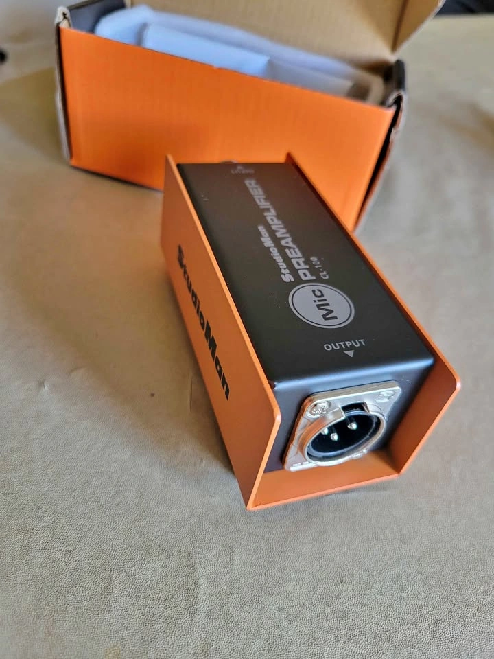 StudioMan CL-100 Microphone Preamp, XLR Input/Output