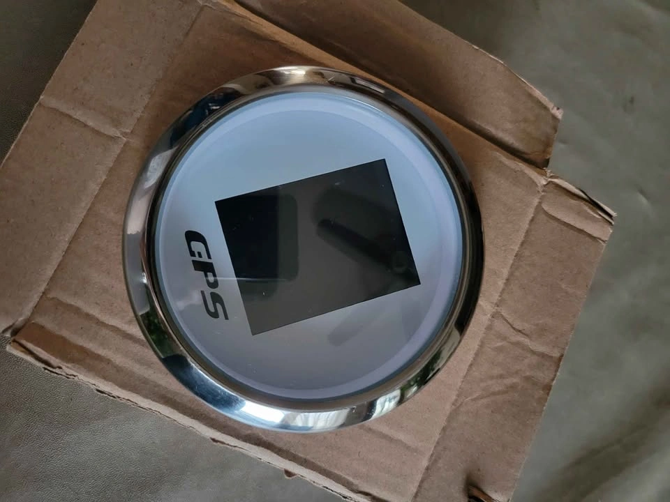 Universal GPS Speed Gauge for Marine Vehicles, Motorcycles, etc.