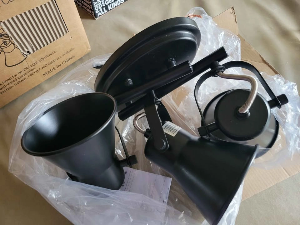 Rotatable 3-Light Industrial Track Lighting - photo 4