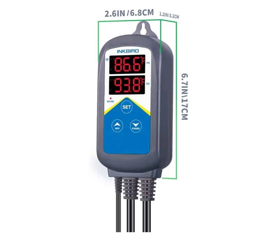Inkbird WiFi Aquarium Temperature Controller 1100W - photo 2