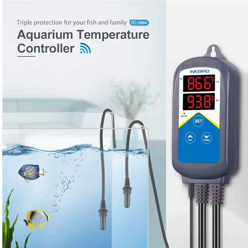 Inkbird WiFi Aquarium Temperature Controller 1100W - photo 4