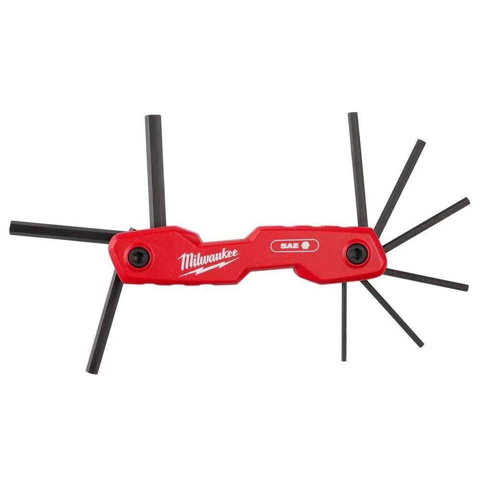 Milwaukee Tool Folding SAE Hex Key Set (9-Piece) - photo 3