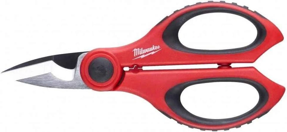 Milwaukee Electrician's Scissors with Holster Sheath Storage - photo 2