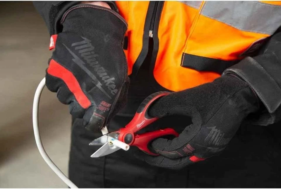 Milwaukee Electrician's Scissors with Holster Sheath Storage - photo 5