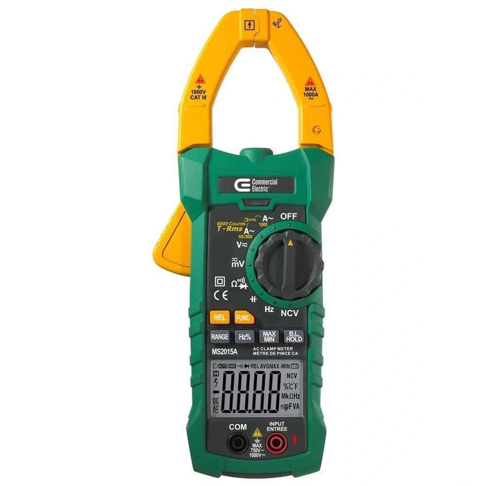 Commercial Electric Digital Clamp Meter Model # CMM-2033 - photo 2