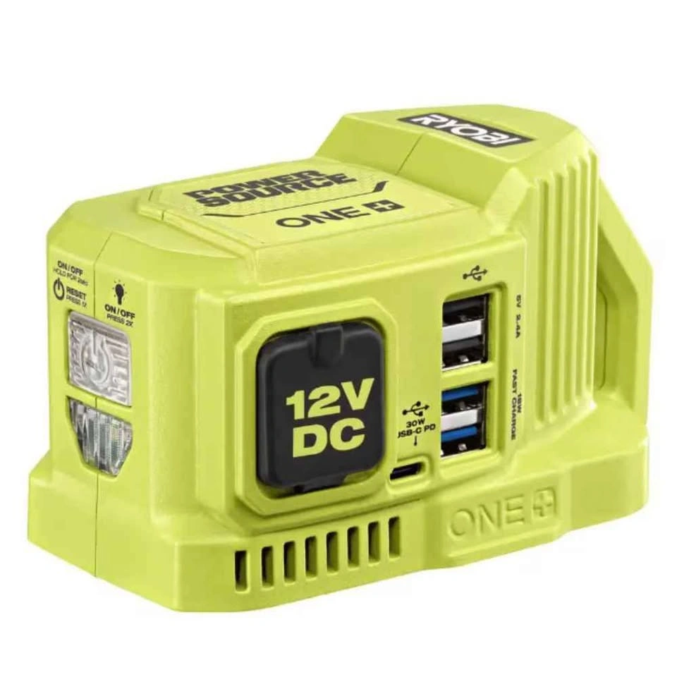 RYOBI 18V ONE+ 120-Watt DC Power Source (Tool Only) - photo 4