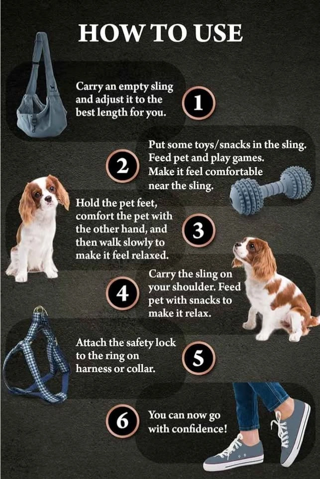 Luxury Pet Sling (3-10lbs) - photo 3