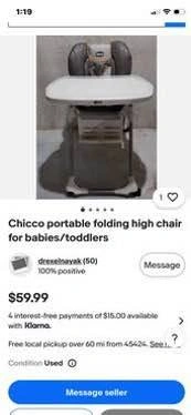 Chicco Polly Foldable High Chair - photo 4