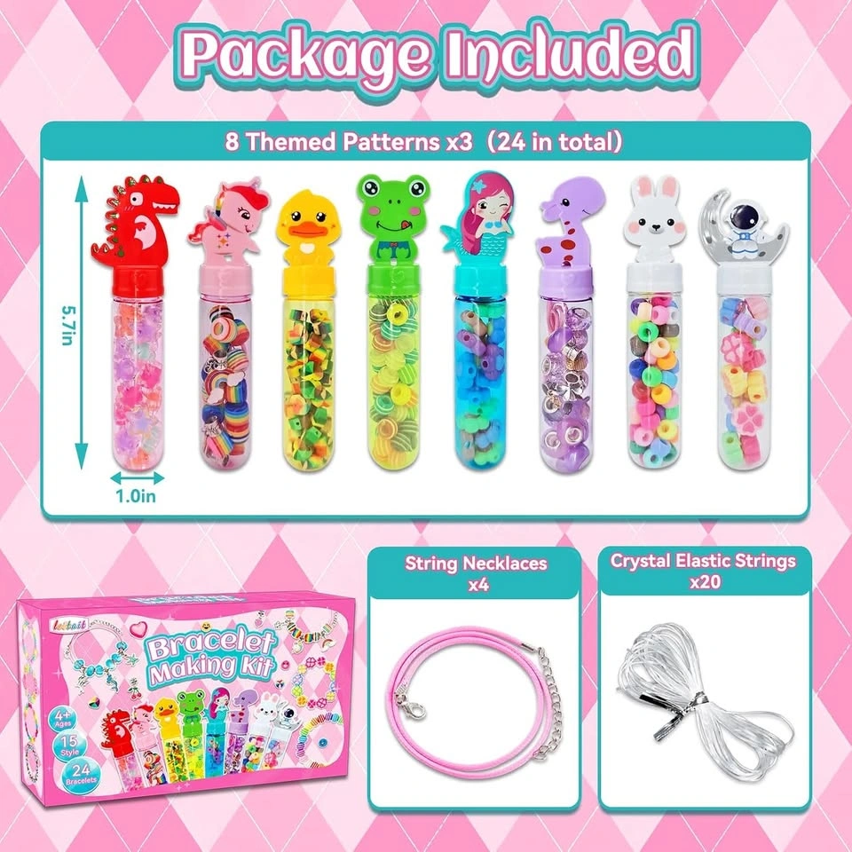 24 Pack Bracelet Wands, Charm Bracelet Jewelry Making Kit - photo 3