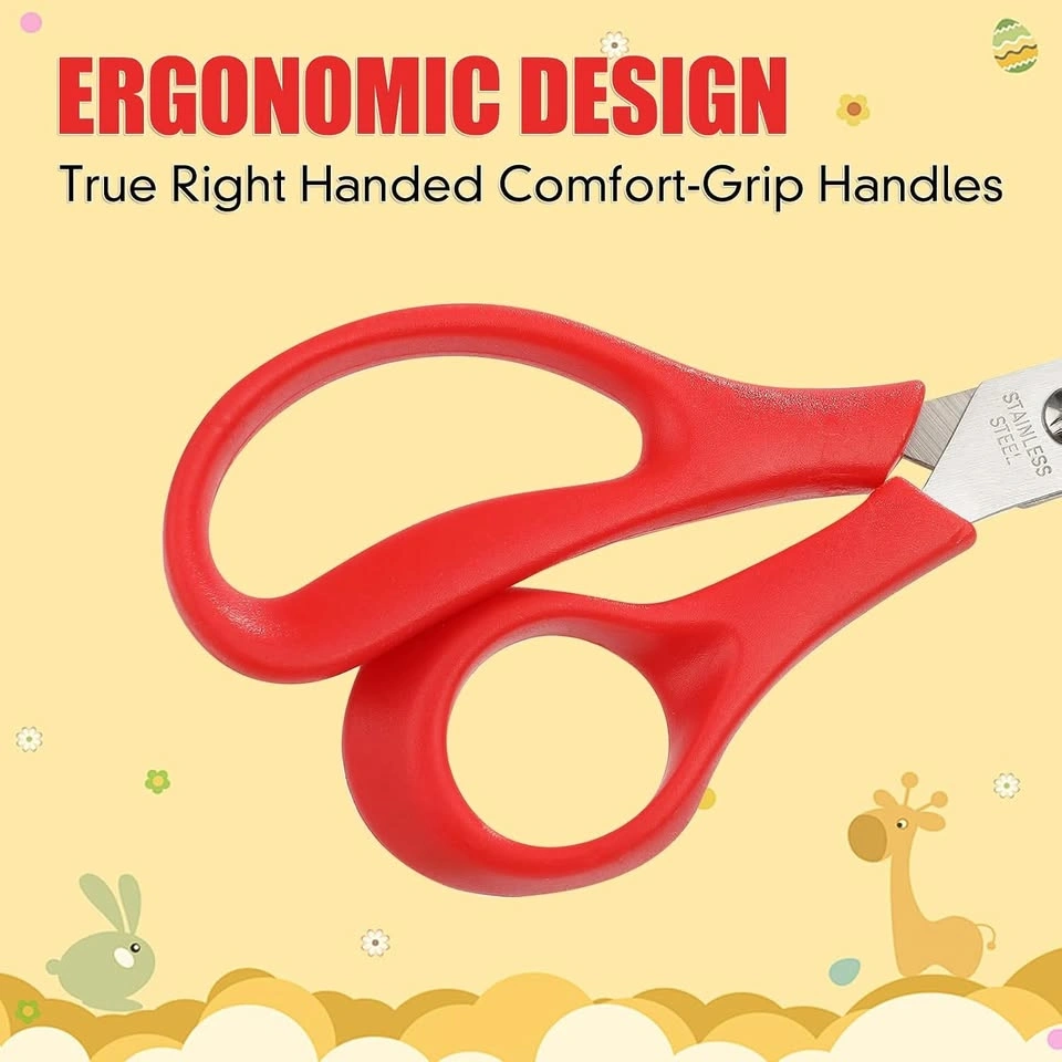 24 Pack 6" Kids Scissors Safety Small Child Scissors - photo 4