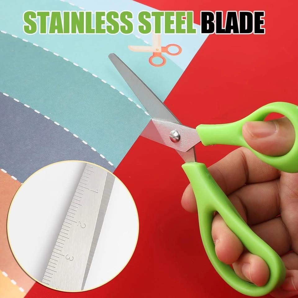 24 Pack 6" Kids Scissors Safety Small Child Scissors - photo 5